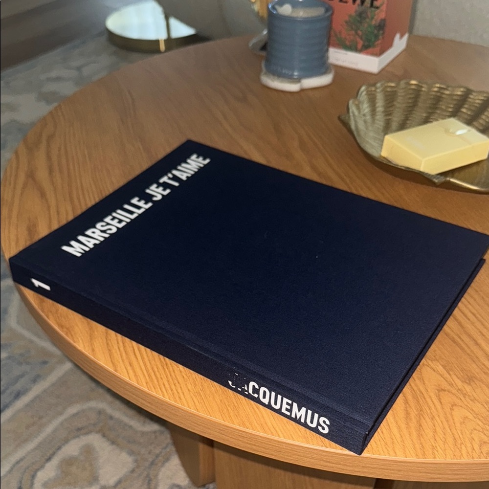 Jacquemus Navy Blue 'Marseille Je T'aime' Book